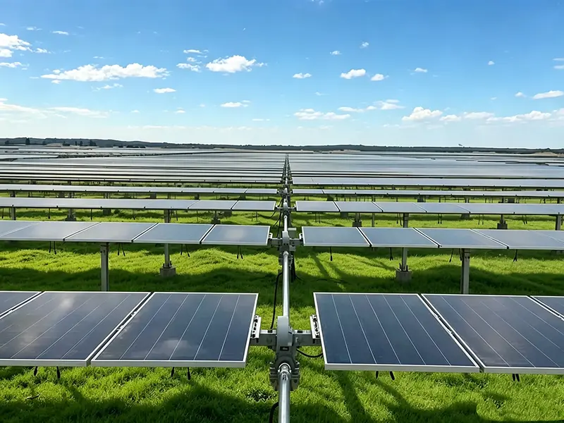 Solar power application for transmission parts