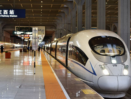 High-speed rail machinery application